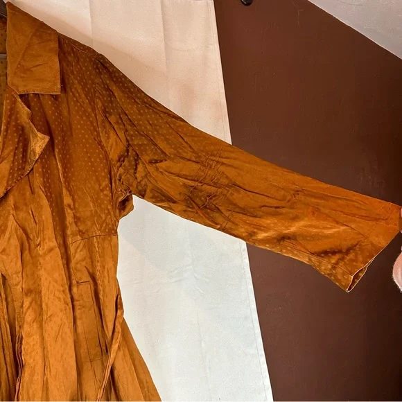 TORRID Women’s Size 1 1X 14-16 Jacket Coat Topper Polka-Dot Trench Style - Picture 15 of 16